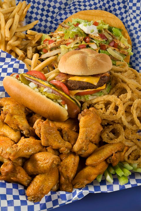 Blue Moose Burgers Wings Best Wings In Pigeon Forge   Blue Moose Food 