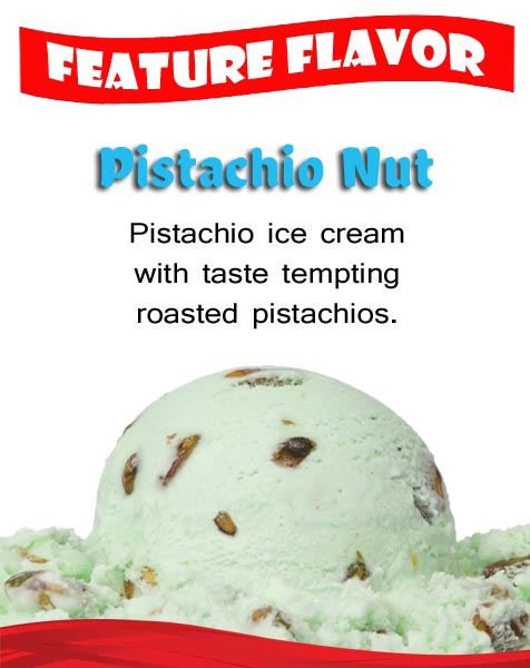 Ice Cream Shop Pigeon Forge - Hershey's Pistachio Ice Cream