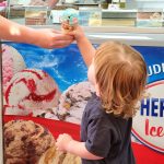 Cotton Candy Hersheys Ice Cream in Pigeon Forge