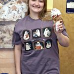 Regular customer at Kountry Kreamery Ice Cream Shop in Pigeon Forge